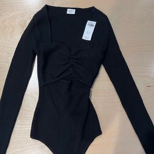 Abercrombie and fitch black body suit